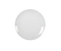 Fairmont & Main Arctic Lot de 4 assiettes en porcelaine vitrifiÃ©e avec rebord aplati 16,3 cm