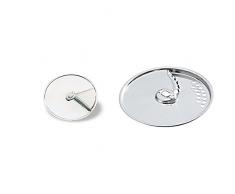 Bosch MUZ45AG1 Disque râpeur/éminceur de légumes façon cuisine asiatique Pour modèles Bosch MUM4/5 + Bosch MUZ45PS1 Disque tranche-frites inox Accessoire pour râpeur/éminceur des robots culinaires Bosch séries MUM4 et MUM5