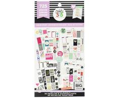 me & my BIG ideas The Happy Planner - Create 365-1829 Autocollants, Papier, Multicolore, 23 x 12.1 x 0.8 cm