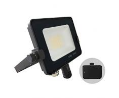 G.W.S Projecteur LED, Tricolore (3000 K / 4000 K / 6000 K), 10 W