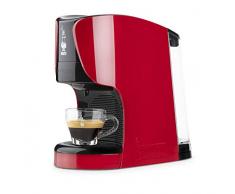 Bialetti Opera - Machine à café expresso pour capsules en aluminium Bialetti il Caffè dItalia rouge