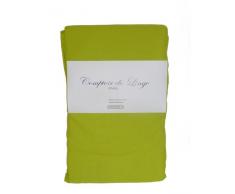 Comptoir du Linge ddh412020 Drap Housse Coton SupÃ©rieur Lime 200 x 200 cm