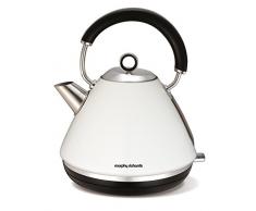 Morphy Richards 102005 bouilloire électriques, 3000 W, 1.5 liters, Weiss