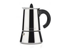 BARAZZONI Cafetière 2 tasses en acier inoxydable