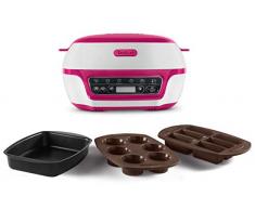 Tefal CAKE FACTORY KD8018 [Appareil Ã gÃ¢teaux; 5 programmes automatiques; Accessoires inclus : livre de recettes ; Mouffles ; Mini moule Ã gÃ¢teau profond, pour lavande, pain, cup cakes, brÃ»tes]