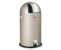 Wesco 177 731-03 Poubelle Kickboy (Argenté)