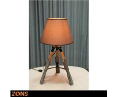 ZONS Lampe À Poser Industry Gris
