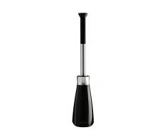 simplehuman, brosse WC, acier inoxydable + plastique noir