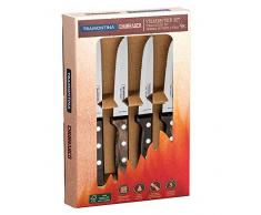 Tramontina 29899/315 AISI 420 Couverts Ã Steak Inox