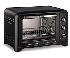 MOULINEX FOUR ACIER INOXYDABLE OPTIMO Noir, 1380 W, 19L Cuisson pizza pain tartes gateaux patisseries OX444810