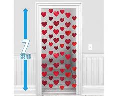 6 Guirlandes Verticales Coeur