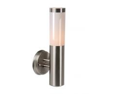 Lucide KIBO - Applique Murale Extérieur - IP44 - Chrome Dépoli