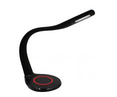 CristalRecord laxity Lampe LED flexible, 5 W, Noir