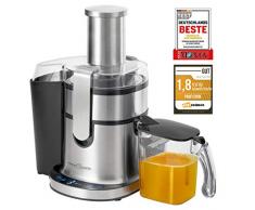 PROFI COOK PC-AE 1156 - Centrifugeuse Professionnelle - Bol 1 litre - 5 vitesses - Fonction turbo - Commande tactile - Affichage LED - 800 Watts - Couleur Argent et Noir