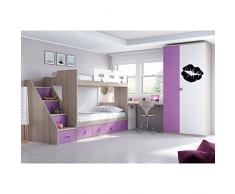 TATOUTEX 3613240987573 Sticker Mural, Gris Clair, L 100cm x H 120cm