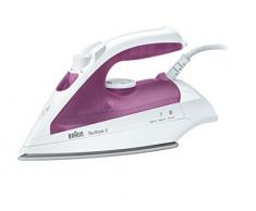 Braun TS320C Fer à repasser avec Réservoir Blanc/Violet 2000 W