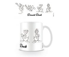 Disney MG24038 Donald Duck (Sketch) Mug, Multicolore