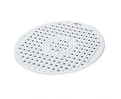 CURVER 2044163 Tapis dâÃ©vier Rond en Luna-Gris, Plastique