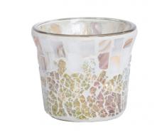 YANKEE CANDLE - Bougeoir en Forme de Cire - Or - 7 x 7 x 8,3 cm