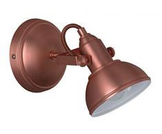 Reality, Spot, Gina 1xE14, max.40,0 W Corps: metal, cuivre L:13,0cm, L:17,0cm, H:24,0cm IP20