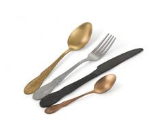 Villa dEste Home Tivoli 2422981Â Wonderland Set Couverts 24Â piÃ¨ces, assorties, acier, multicolore