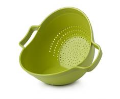 Zeal Plastique découlement et Servir Passoire Lime (22,9 cm/23 cm), Citron Vert, 27 x 23 x 20 cm