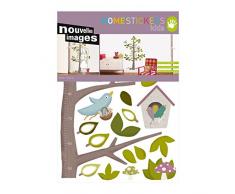 NOUVELLES IMAGES 170.001840.03 Sticker Mural, Papier, Multicolore, 69,5 x 49 x 0,1 cm