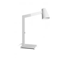 Twist Design Fahy Lampe de table E14, 40Â W, Blanc, 15Â x 42Â x 60.5Â cm