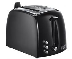Russell Hobbs 22601-56 Toaster Grille-Pain Texture Fentes Larges - Noir
