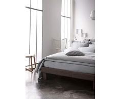 Today Drap Housse Jersey - 100% Coton - Zinc - 90x190 cm