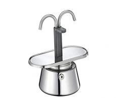 Cilio CafetiÃ¨re Ã expresso 2 tasses en acier inoxydable compatible induction