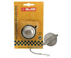 IBILI 761600 Boule à Thé, Acier Inoxydable, Argent, 4 cm