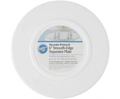 Assiette de SÃ©paration Bord Rond pour GÃ¢teau, 15,2 cm (6)