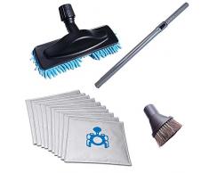 Ventouse flauschi Tube daspiration Mop microfibre aspirateur, 35 mm, Pinceau ventouse pour hartböd.