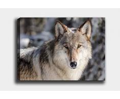 Bonamaison Peinture sur toile, multicolore, 70 x 100 cm - Conçu et fabriqué en Turquie