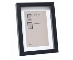 Deknudt Frames S223K2P1 Cadre Photo avec Profondeur Bois Noir 20 x 30 cm