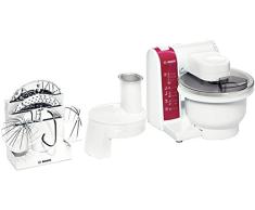 Bosch MUM4825 Robot 600 W Bol mélangeur en plastique Râpeur/éminceur DVD de recettes interactif (Import Allemagne)