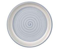 Villeroy & Boch Clever Cooking Blue ronde, de cuisine vaisselle en haute qualité dans bleu, 17 cm de plateau, Porcelaine, Blanc, 17 x 17 x 3 cm
