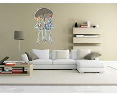 pinkelephant Autocollant Mural Lovely056 â Sweet Heart â Toit Amour â Sticker Mural 68 x 120 cm