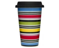 Sagaform - Mug Ã Emporter avec Couvercle en Silicone - Studio takeaway