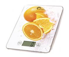Little Balance 8090 Slim Balance culinaire, 5 kilograms, DÃ©co Orange