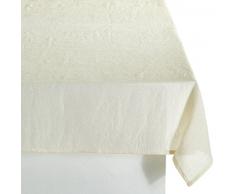 Calitex S5D2390331A Taffetas Froisse Nappe Polyester Naturel 250 x 150 cm