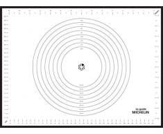 LE GUIDE MICHELIN Tapis silicone avec marquage 35 x 25 cm ultra résistant antiadhésif et antidérapant pour une cuisson homogène