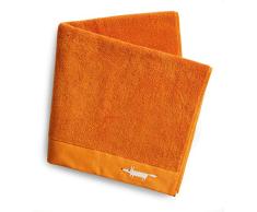Scion Serviette de Toilette en Tissu Ã©ponge, Coton, Mandarine, 50Â x 90