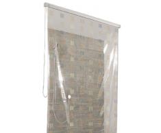 Kleine Wolke 3321351747 Rideau de Douche déroulant pour Cassette Vide Motifs Couleur cuivre 128 x 240 cm