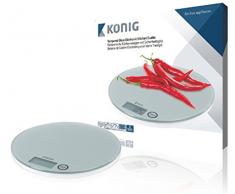 König Hc-ks23 N balance de cuisine, Blanc