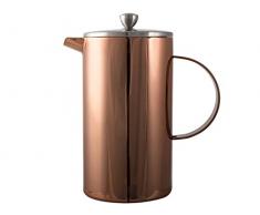 Cafetière dorée, Acier Inoxydable, 8 Cup Cafetiere, Copper