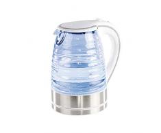 LIVOO DOD128W Bouilloire en Verre 1,7 L Blanche, Blanc