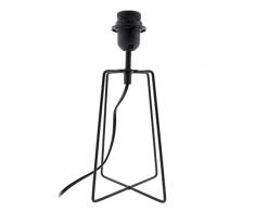 Clayre & Eef 6LMP580 Pied de Lampe 15 x 15 x 29 cm E27 Max. 40 W