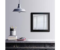 Bonamaison Décoration Murale Impression sur Miroir Encadré sur Toile, Dimensions: 50 x 50 Cm - Conçu et fabriqué en Turquie